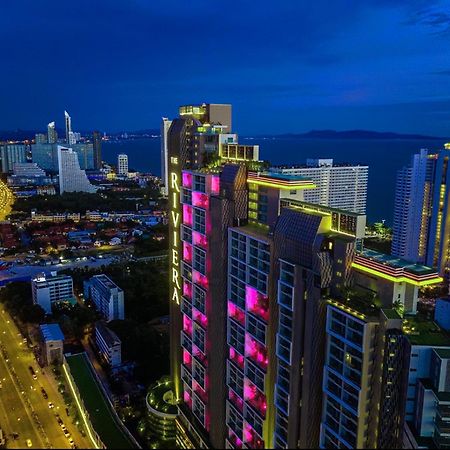 芭提雅高层海景奢华公寓the Riviera Jomtien生香家直达海滩2704 Ngoại thất bức ảnh